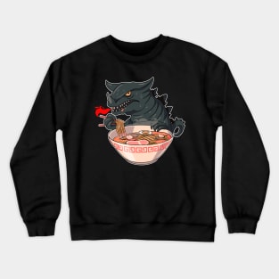 Kawaii Japanese Anime Soup Bowl Otaku Japan Fan Dragon Ramen Crewneck Sweatshirt